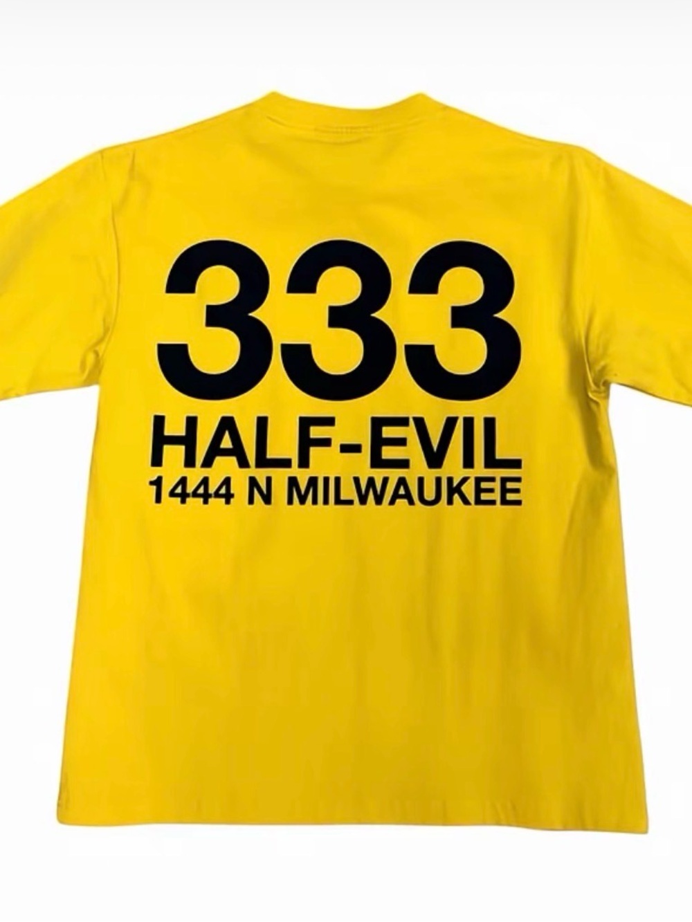 333 Half Evil Spring Time Collection 1/500 Tee Yellow
